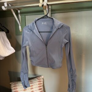 Hollister Blue Zip-Up Jacket